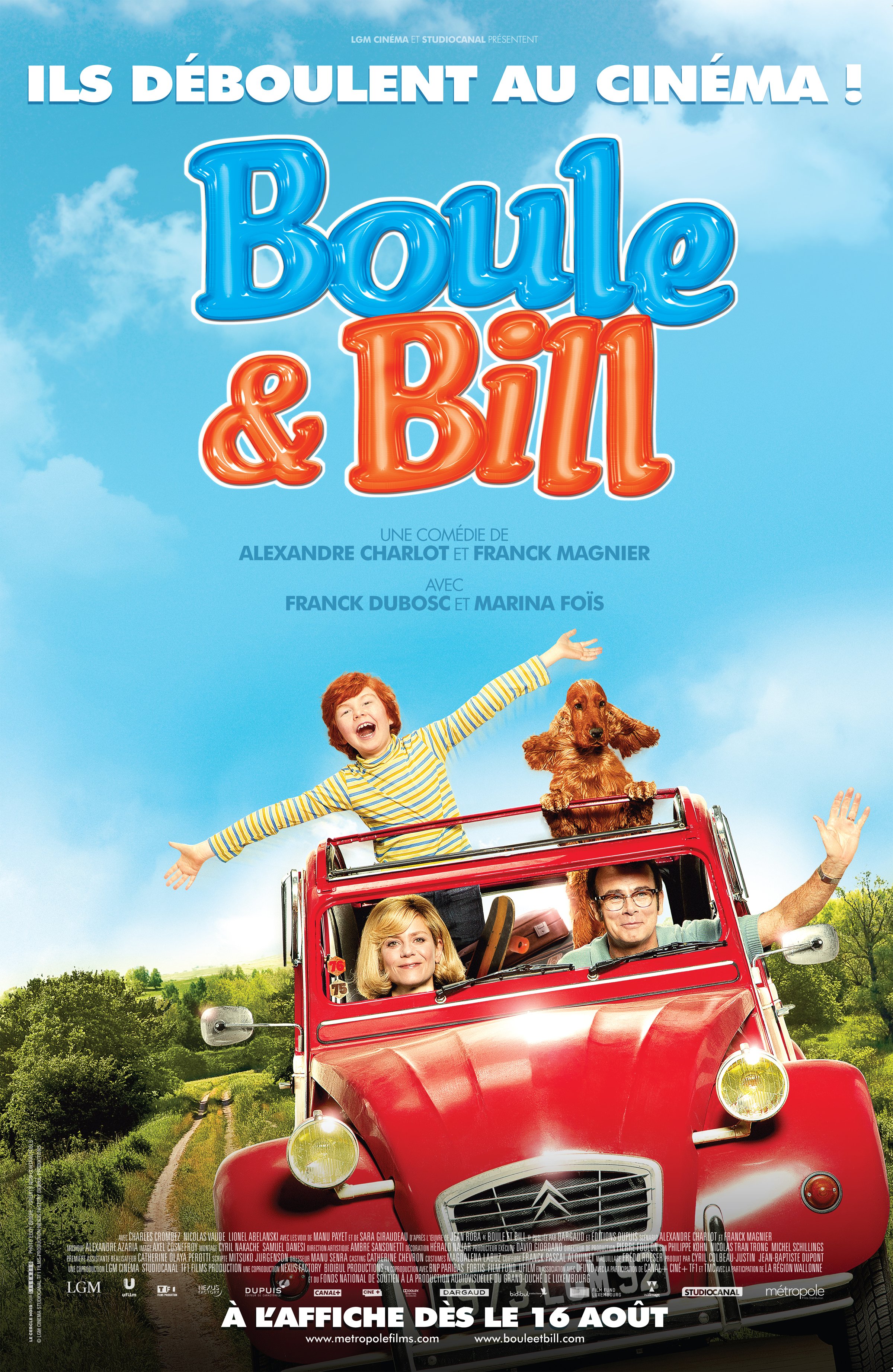 L'affiche du film Boule & Bill