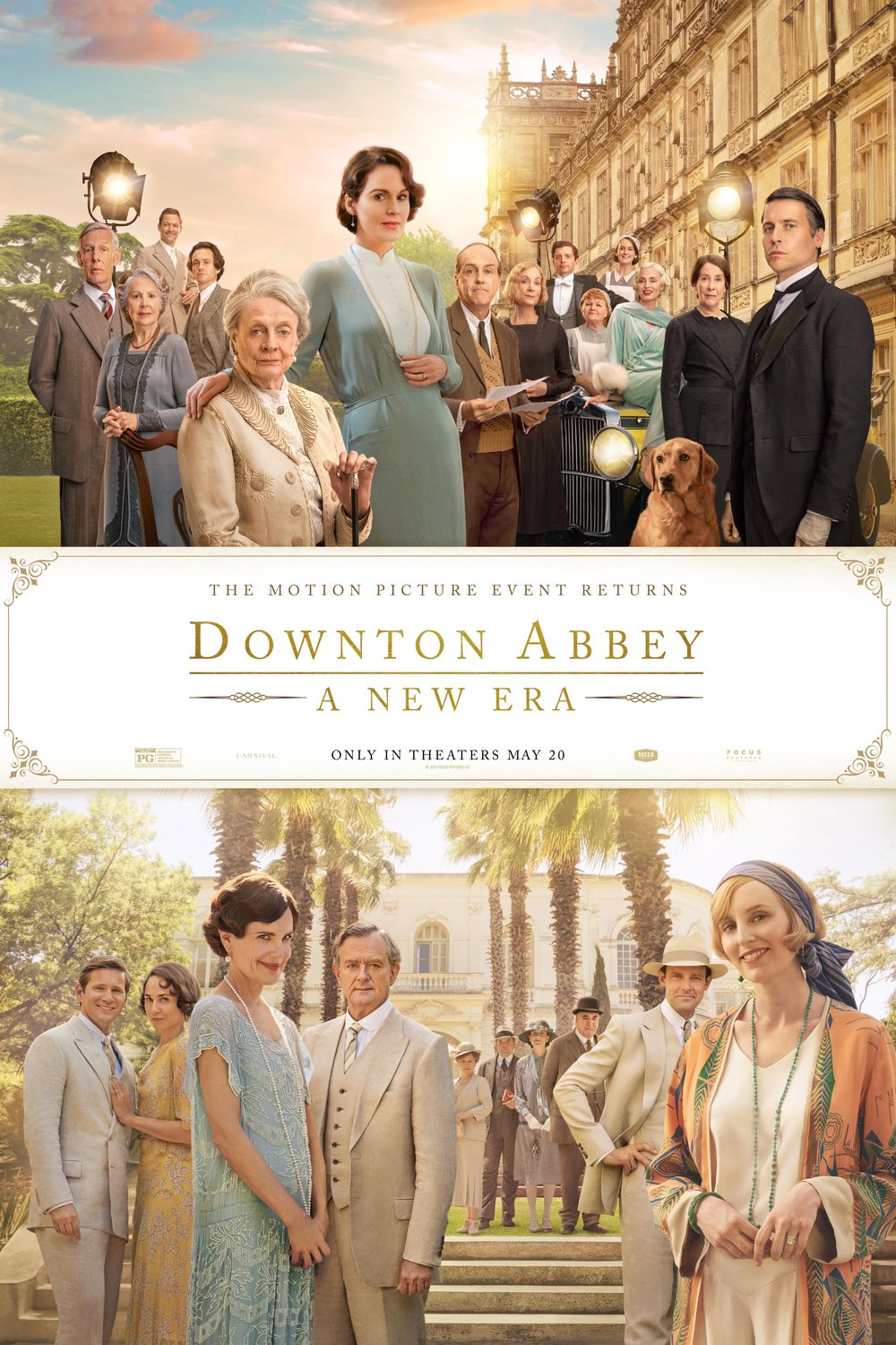 L'affiche du film Downton Abbey: A New Era