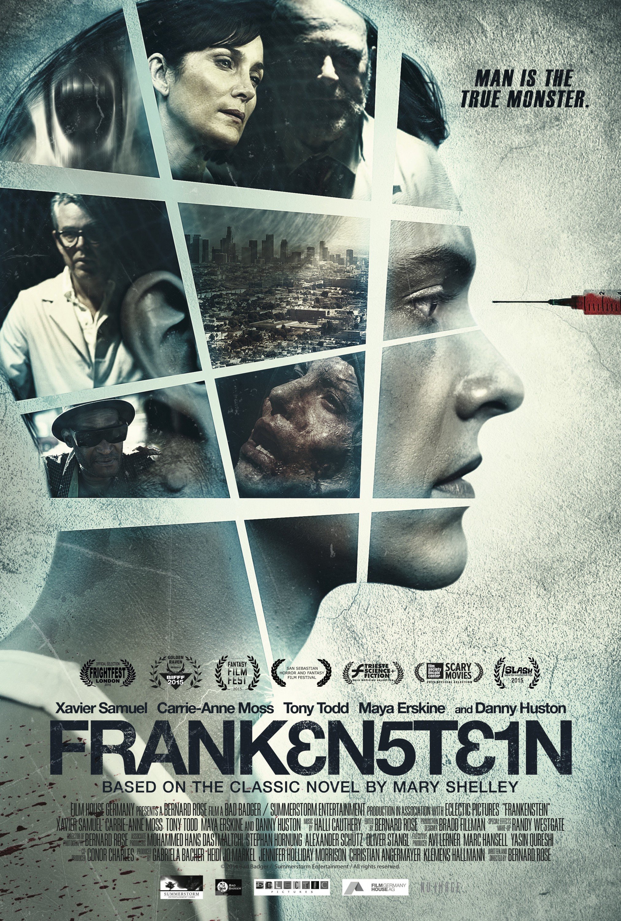 L'affiche du film Frankenstein