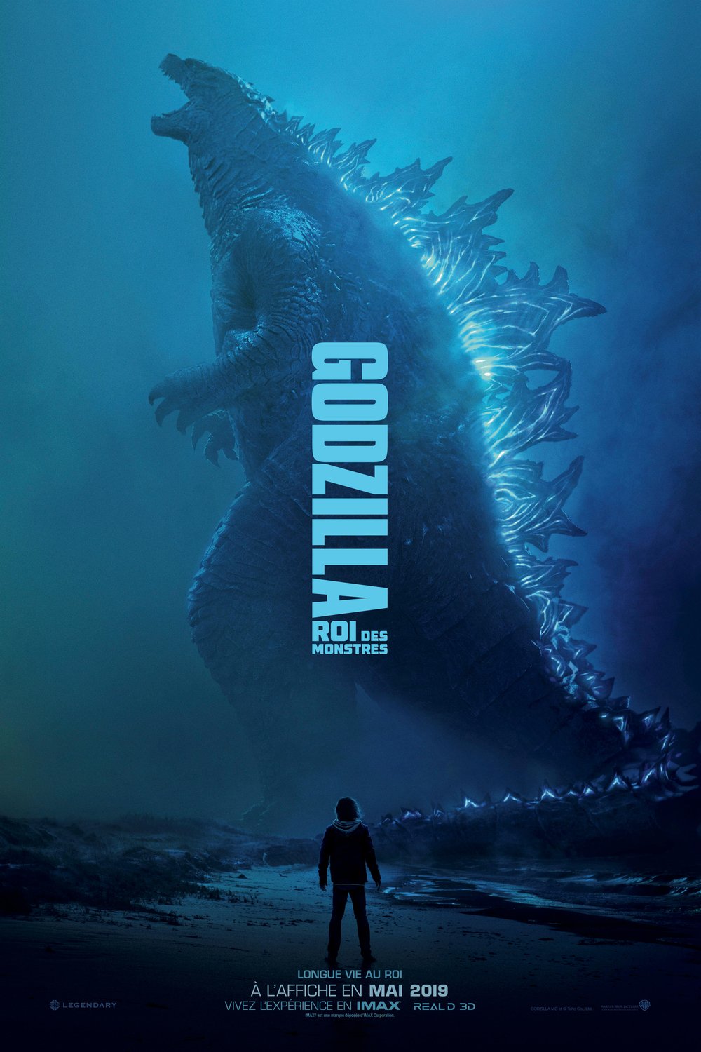 L'affiche du film Godzilla: Roi des monstres