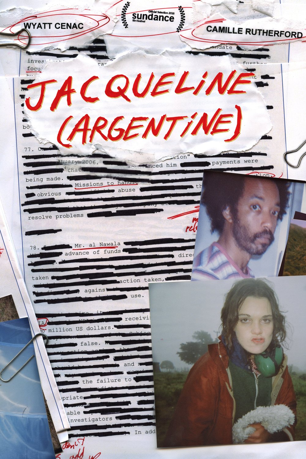 L'affiche du film Jacqueline Argentine