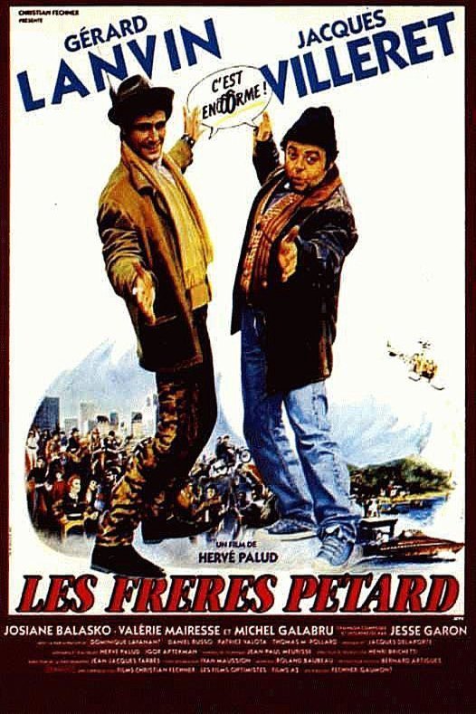 L'affiche du film Les frères Pétard