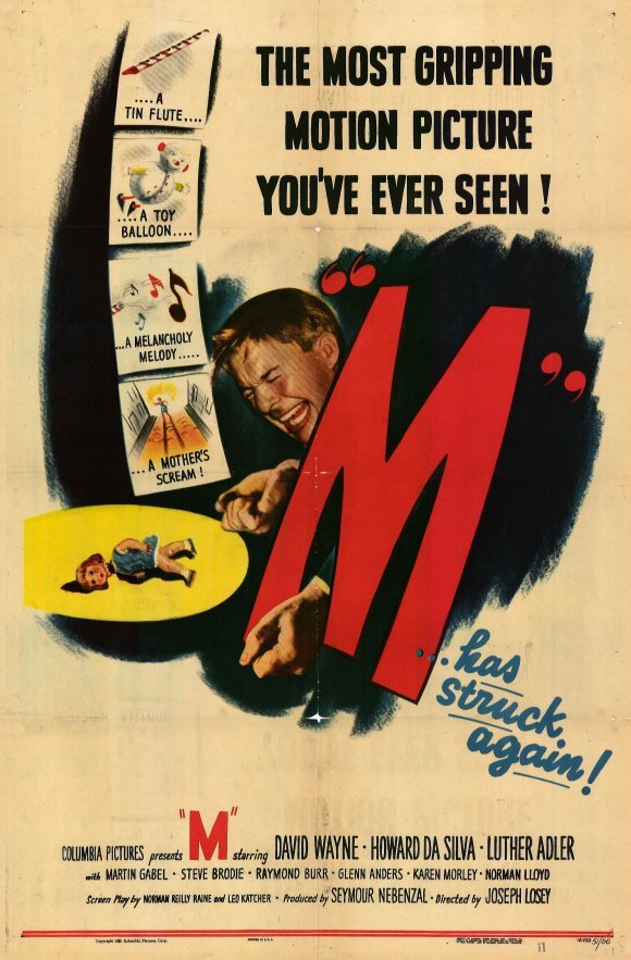 L'affiche du film M