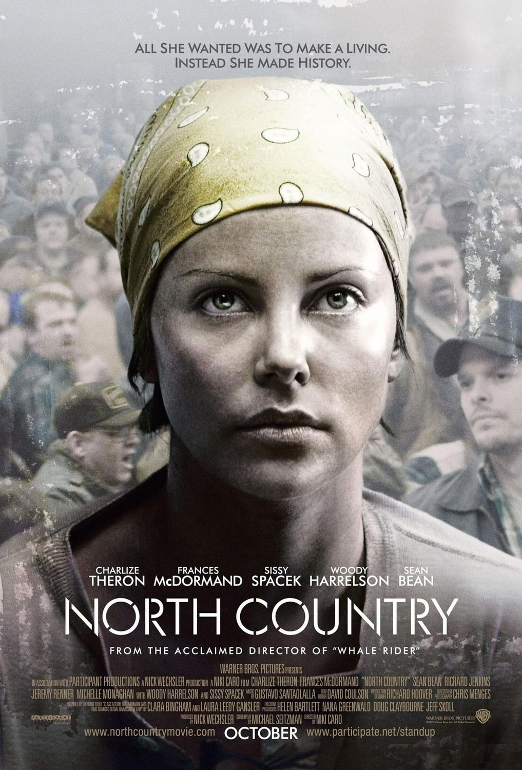 L'affiche du film North Country