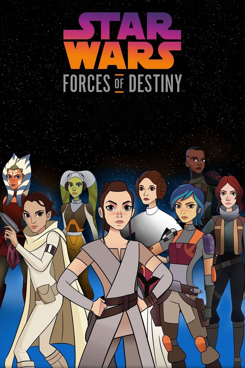 L'affiche du film Star Wars: Forces of Destiny