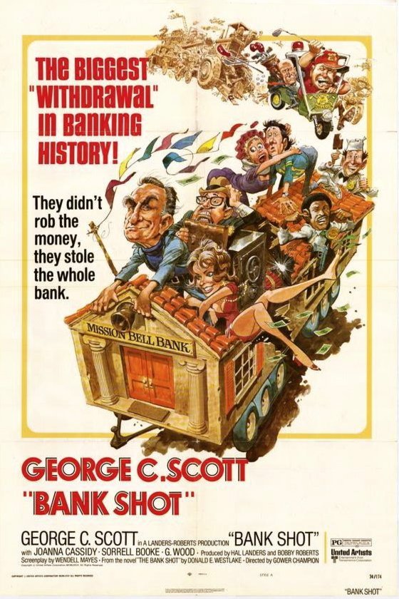 L'affiche du film The Bank Shot