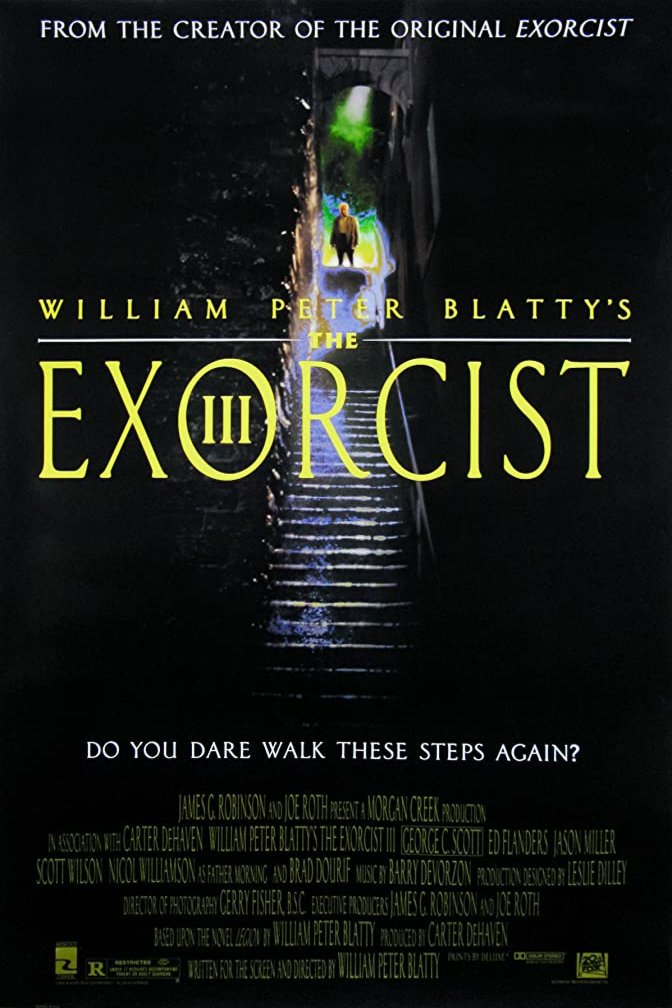 L'affiche du film The Exorcist III
