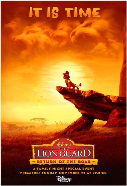 L'affiche du film The Lion Guard: Return of the Roar