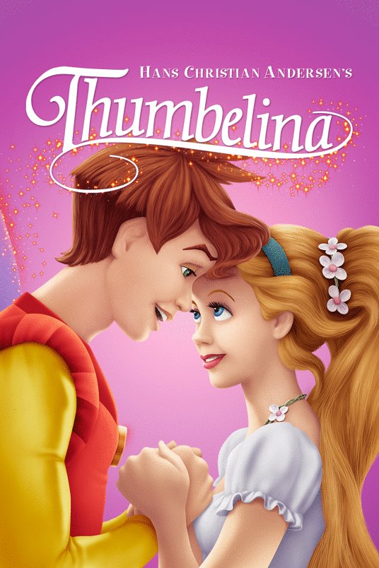 L'affiche du film Thumbelina