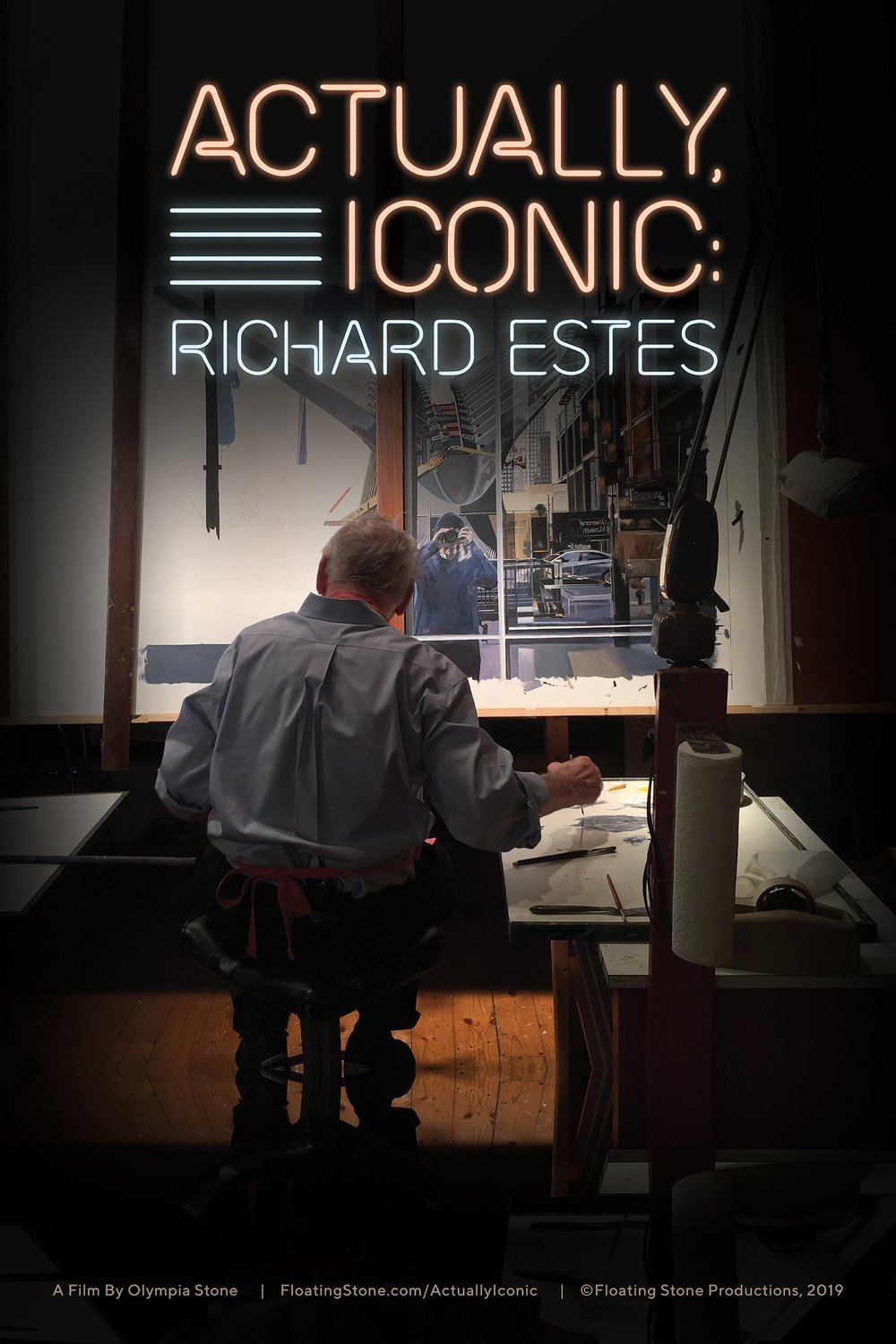 L'affiche du film Actually, Iconic: Richard Estes