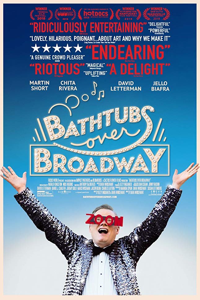 L'affiche du film Bathtubs Over Broadway