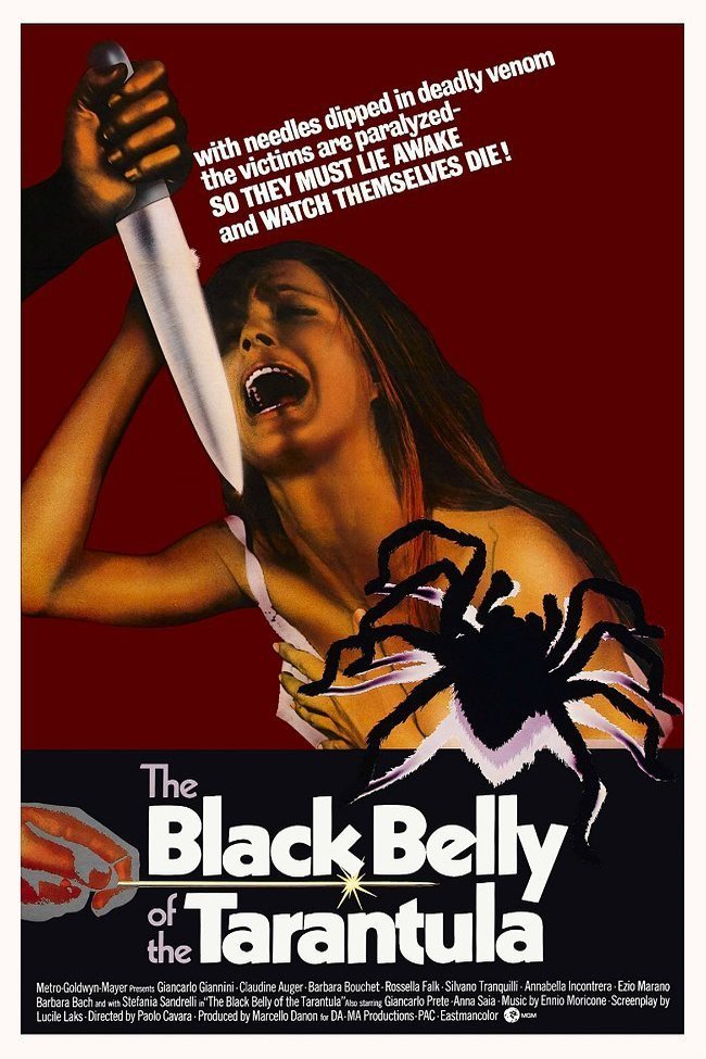 L'affiche du film Black Belly of the Tarantula