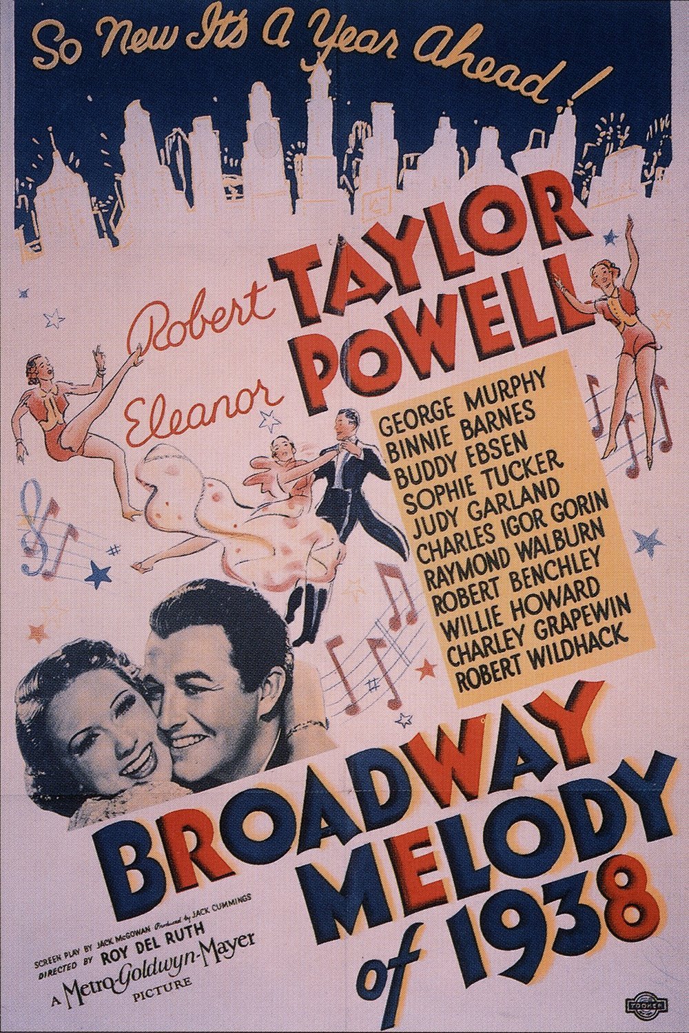 L'affiche du film Broadway Melody of 1938