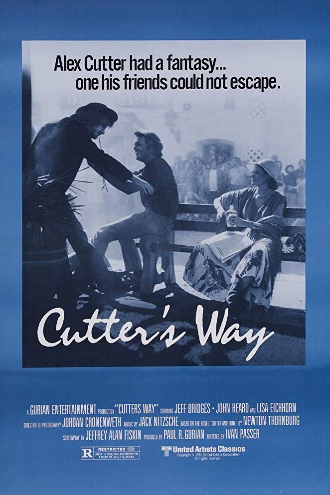 L'affiche du film Cutter's Way
