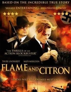 L'affiche du film Flame & Citron