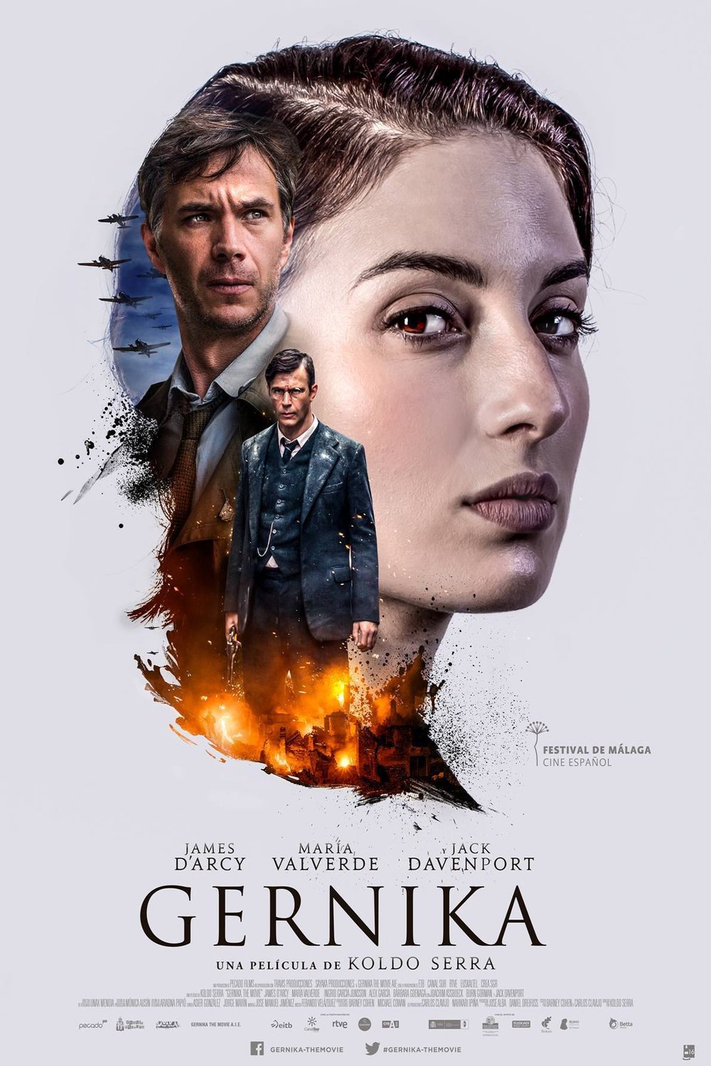 English poster of the movie Gernika