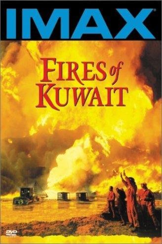 L'affiche du film Les feux du Kowaït
