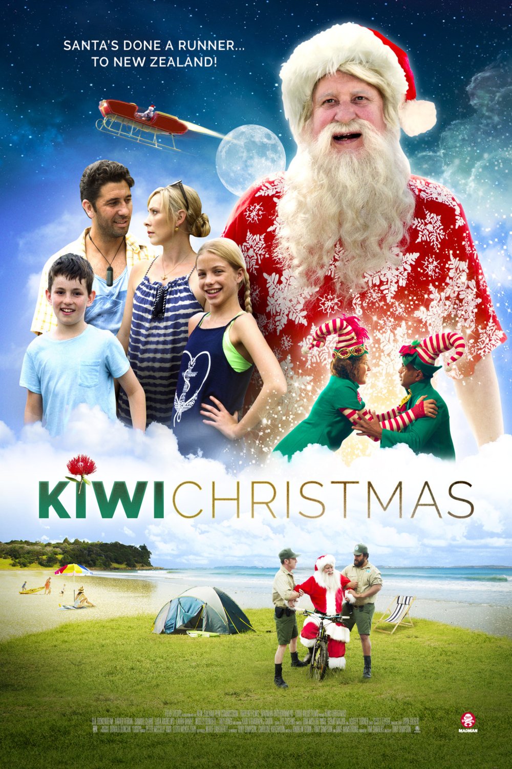 L'affiche du film Kiwi Christmas