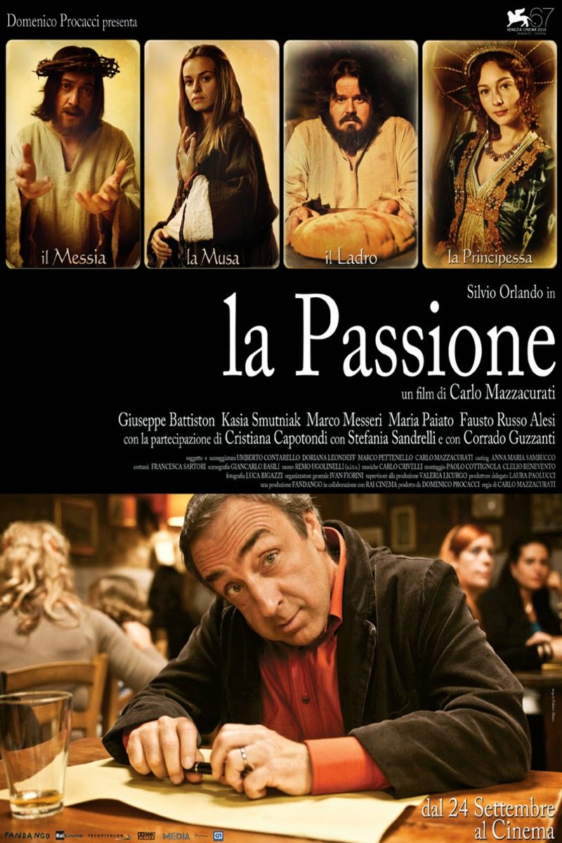 Italian poster of the movie La passione