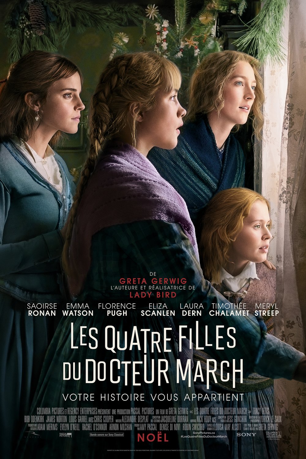 L'affiche du film Les Quatre filles du Docteur March