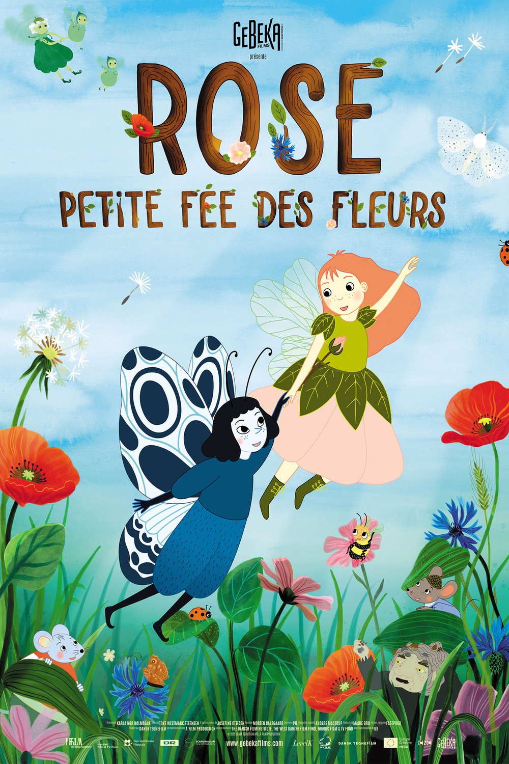 L'affiche du film Rose, Petite Fée des fleurs