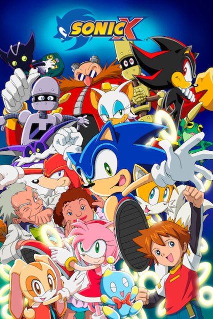 L'affiche du film Sonic X