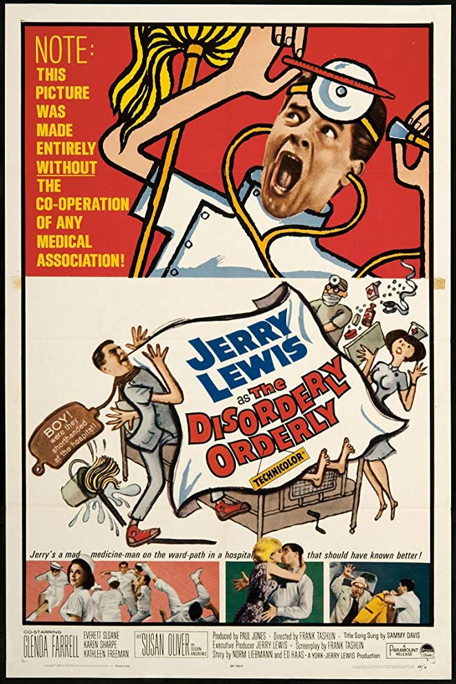 L'affiche du film The Disorderly Orderly