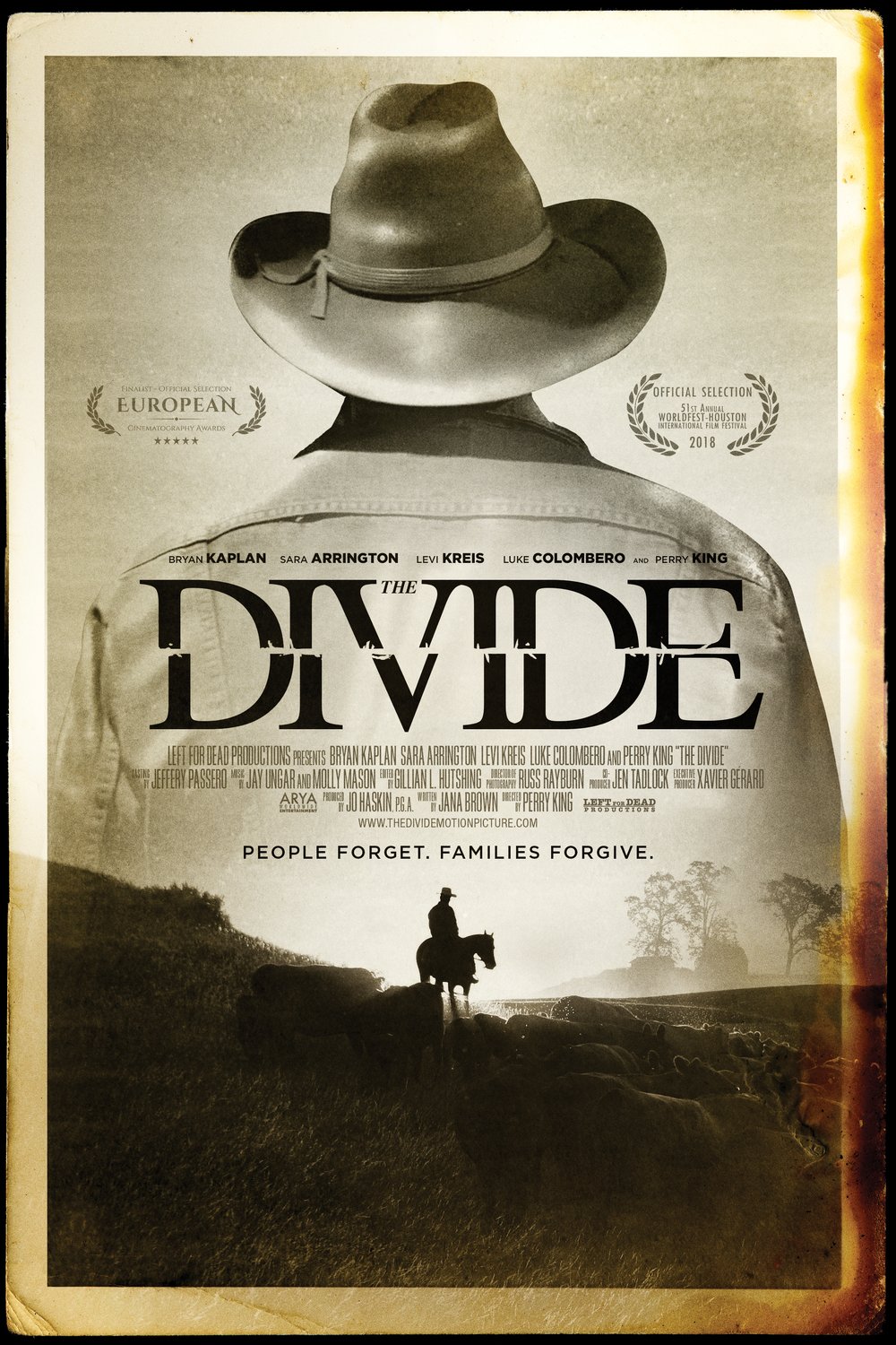 L'affiche du film The Divide