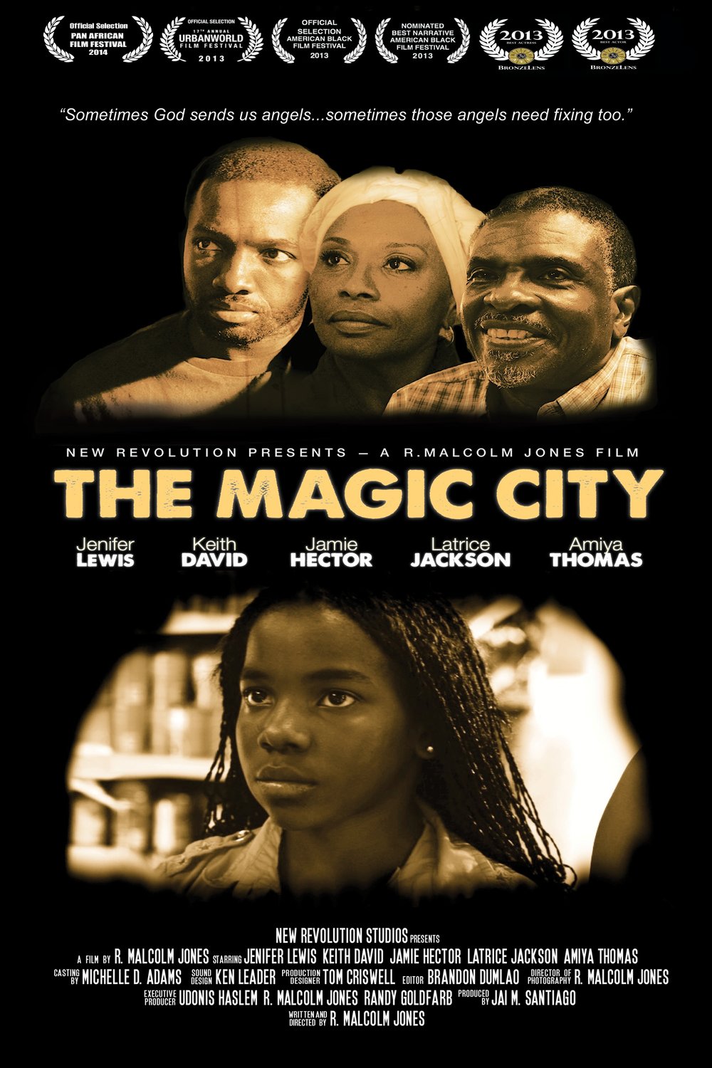 L'affiche du film The Magic City