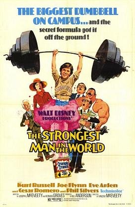 L'affiche du film The Strongest Man in the World