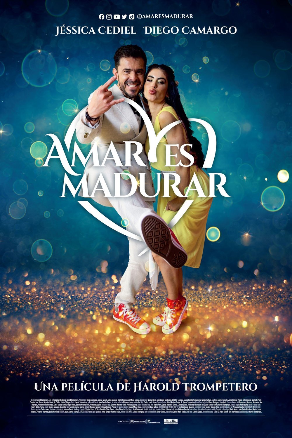 L'affiche originale du film Amar es Madurar en espagnol