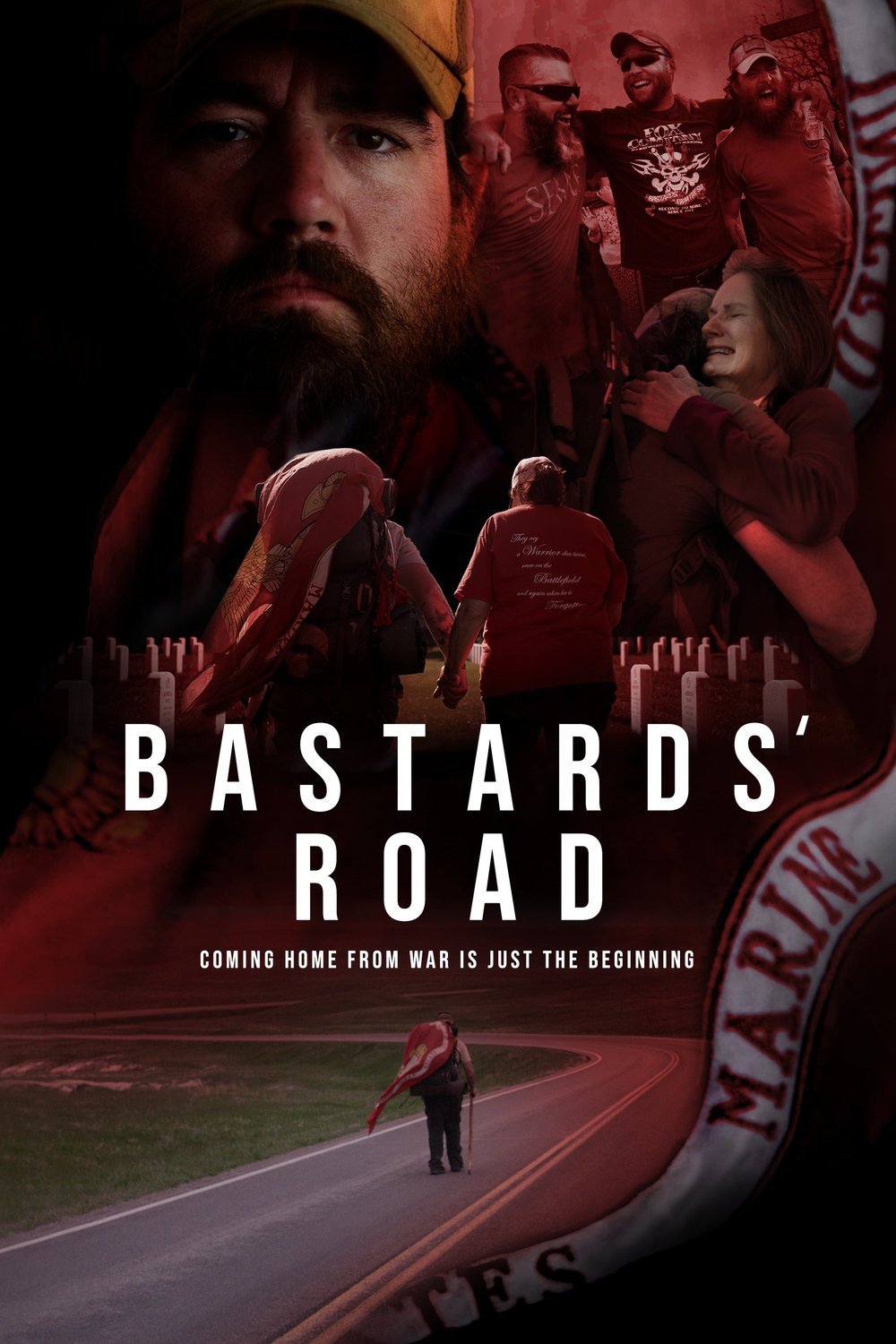 L'affiche du film Bastards' Road
