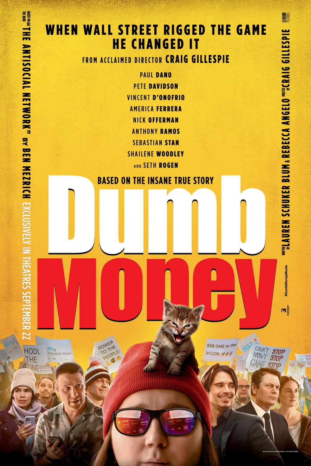 L'affiche du film Dumb Money