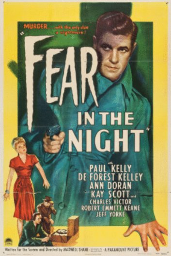 L'affiche du film Fear in the Night