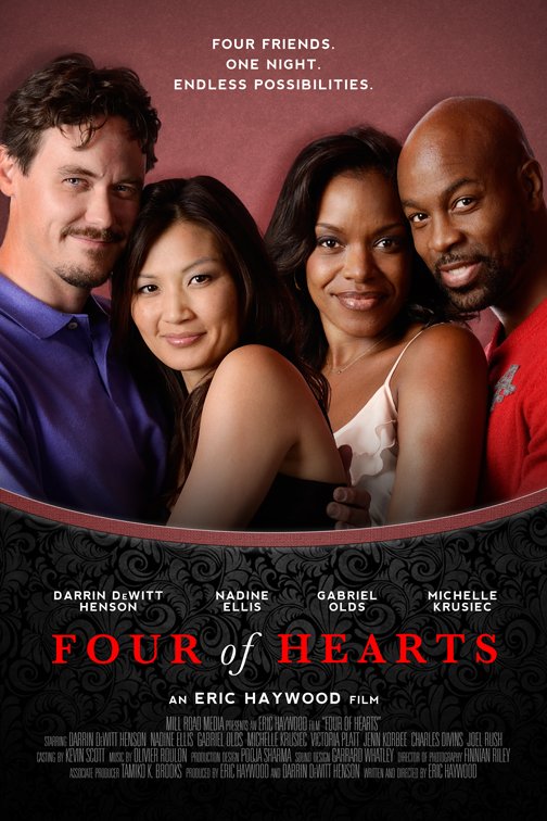 L'affiche du film Four of Hearts