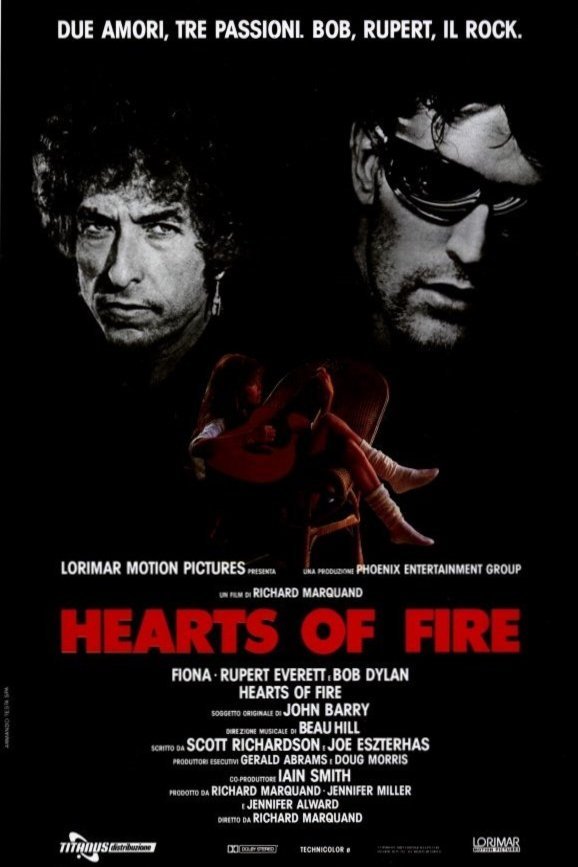 L'affiche du film Hearts of Fire