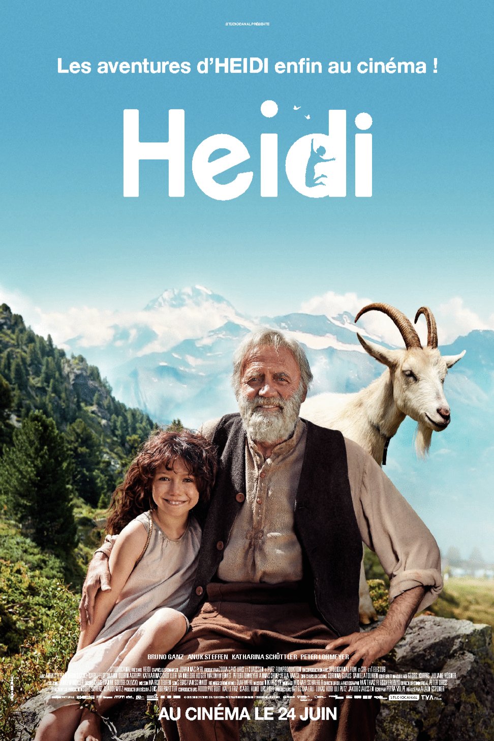 L'affiche du film Heidi v.f.