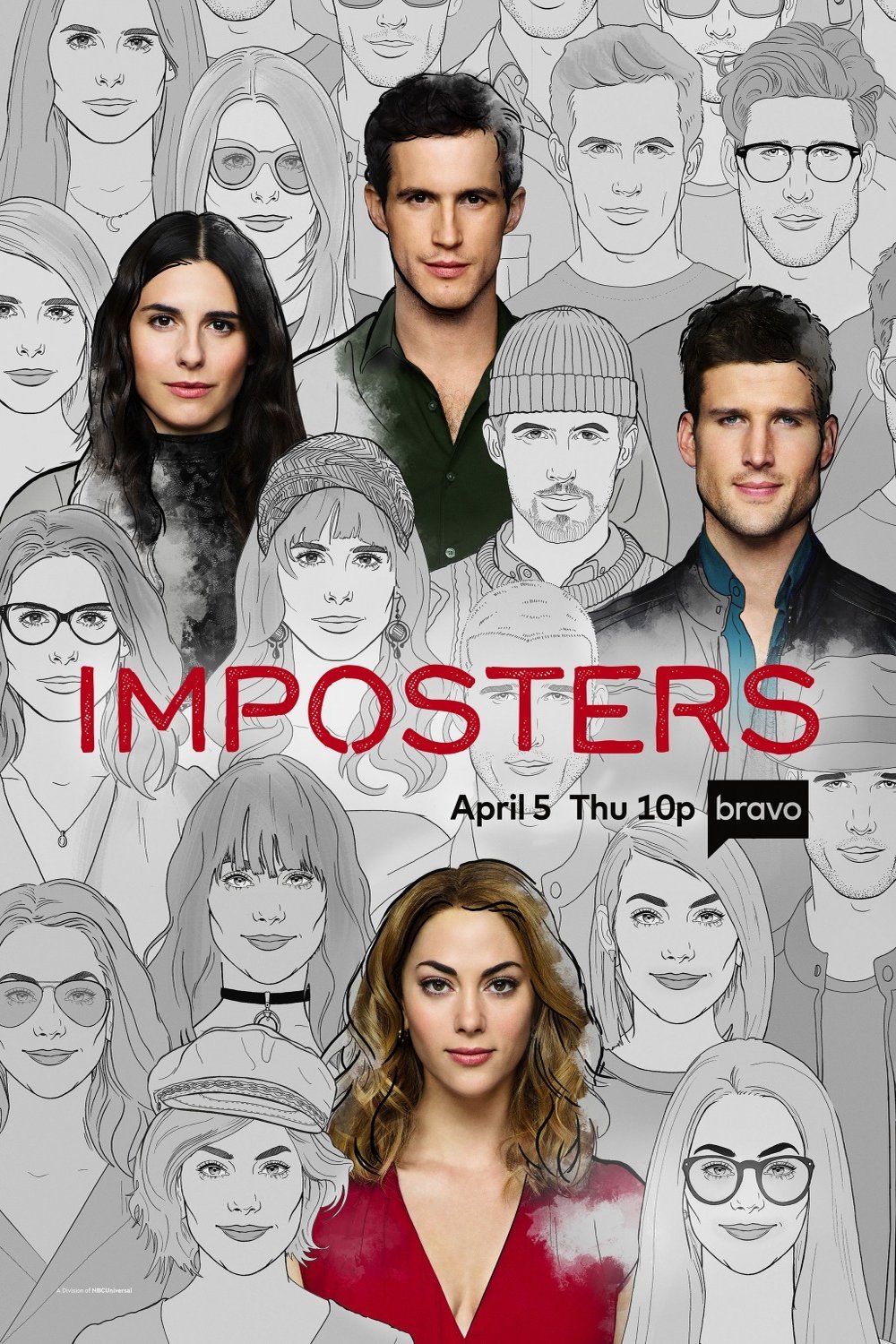 L'affiche du film Imposters