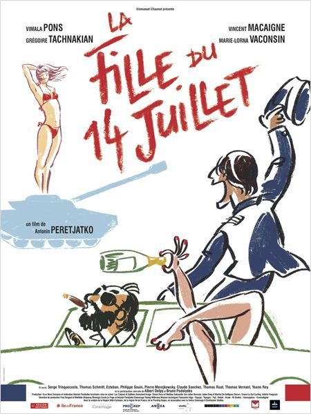 Poster of the movie La Fille du 14 juillet