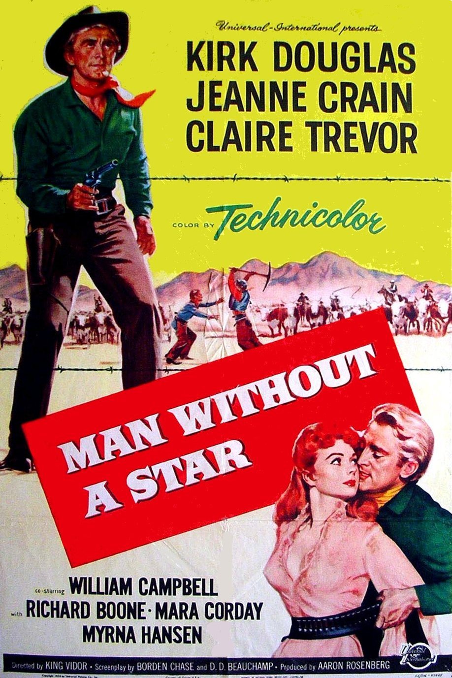 L'affiche du film Man Without a Star