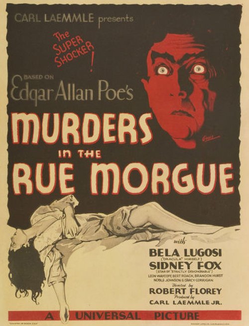 L'affiche du film Murders in the Rue Morgue