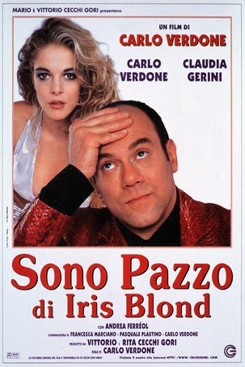 L'affiche originale du film Sono pazzo di Iris Blond en italien