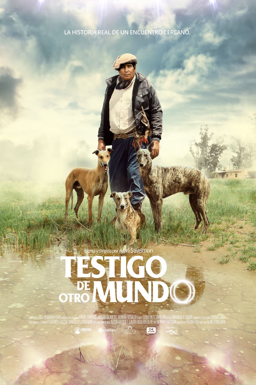 L'affiche originale du film Testigo de otro mundo en espagnol