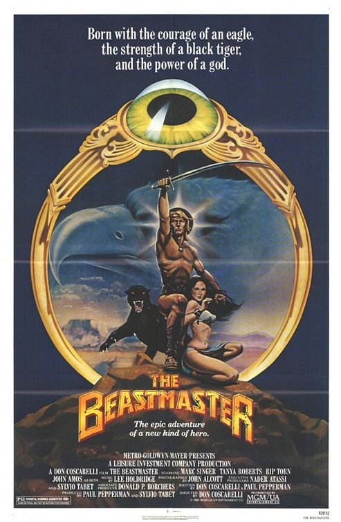 L'affiche du film The Beastmaster