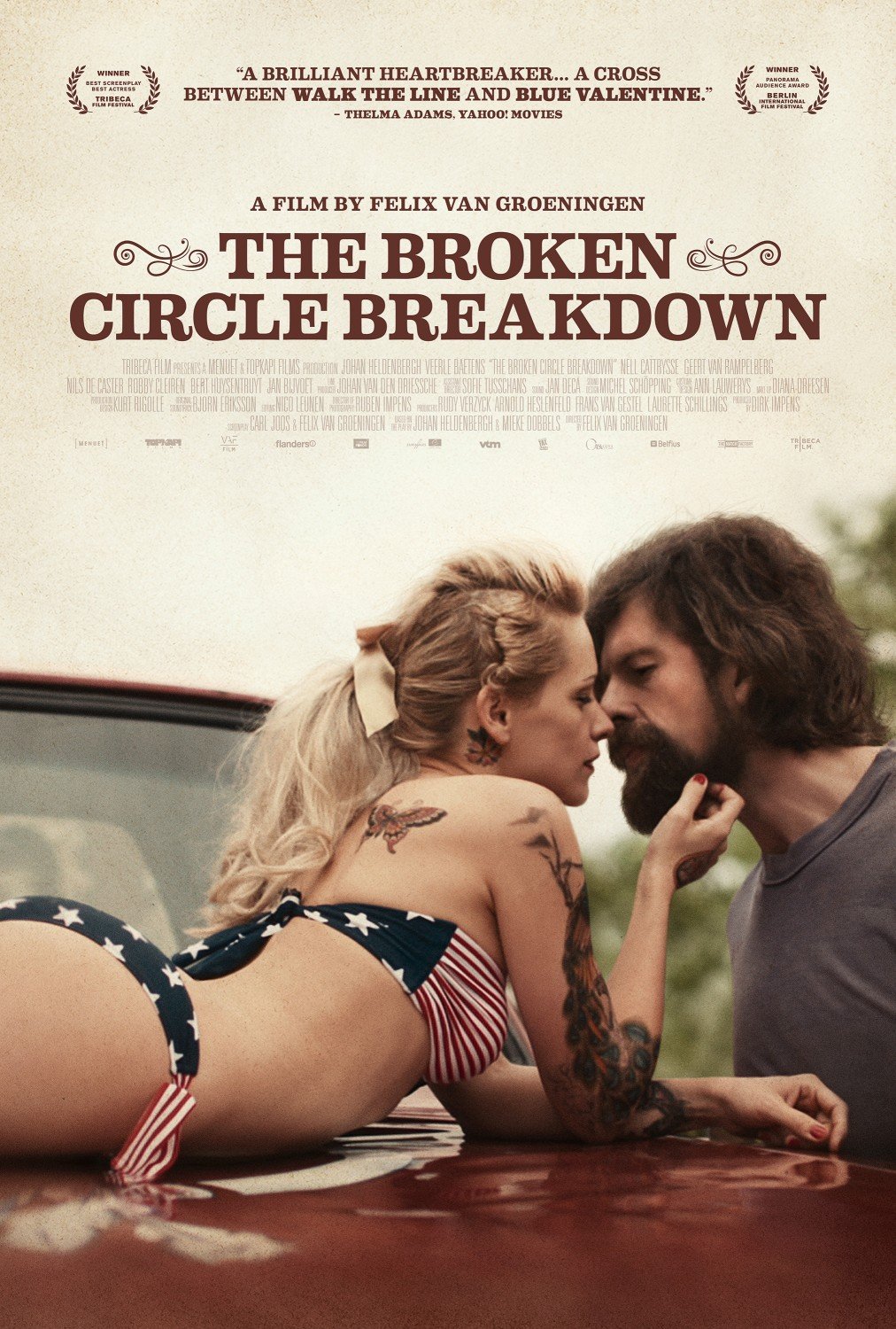 L'affiche du film The Broken Circle Breakdown