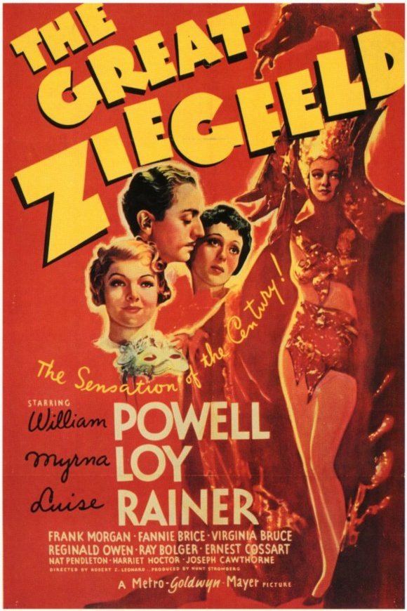 L'affiche du film The Great Ziegfeld