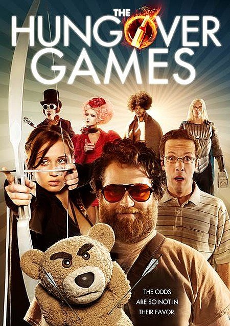 L'affiche du film The Hungover Games