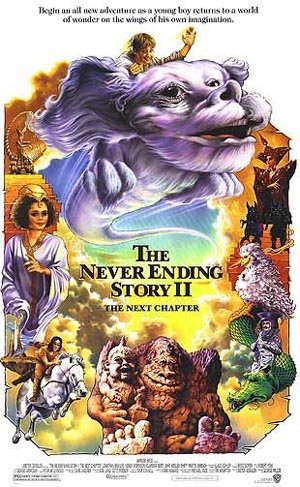 L'affiche du film The Neverending Story II