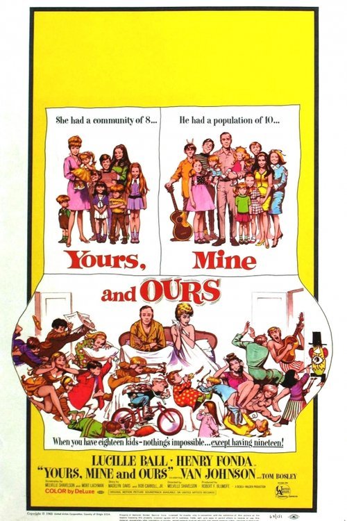 Poster of the movie Yours, Mine and Ours