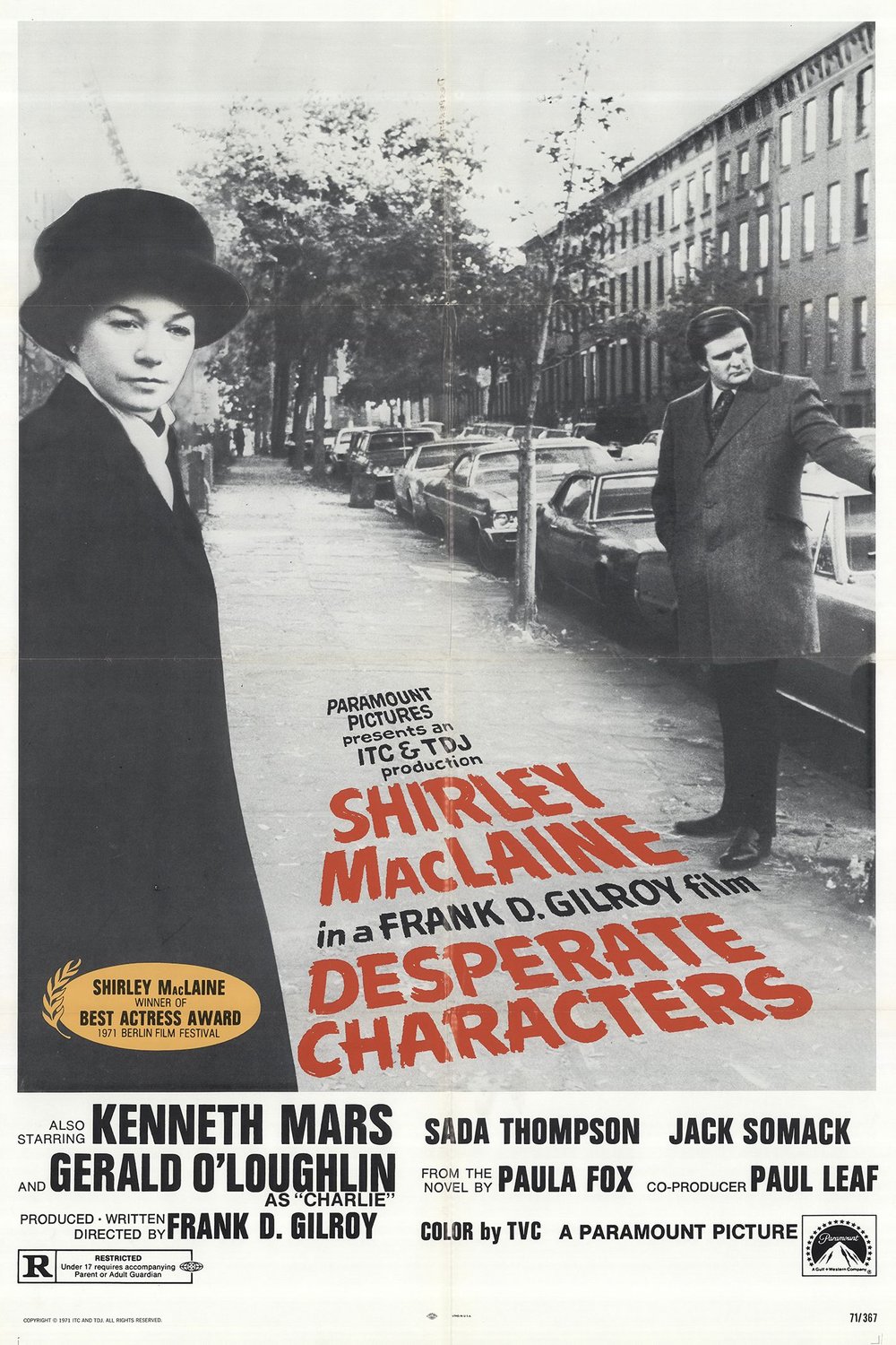 Poster of the movie Desperate Characters